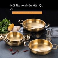 Nồi Mì Ăn Liền Inox Hàn Quốc, Nồi Ramen, Nồi Hải Sản, Nồi Nấu Mì Vàng, Nồi Súp Nhỏ, Mì Ăn Liền Nổi Tiếng Trên Mạng, Nồi