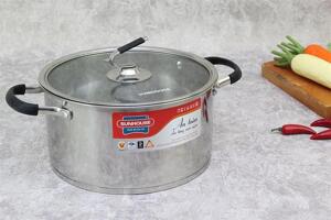 Nồi nấu ăn inox 3 đáy 24 cm Sunhouse SHG24324