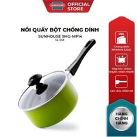 Nồi Nấu Bột Cho Bé Sunhouse Chống Dính Chính Hãng, Nồi quấy bột ,cháo
