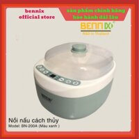 Nồi nấu cách thủy, nồi nấu cháo chậm đa năng, nồi nấu cháo cho bé Bennix BN-200A 2 Lít