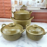 Nồi Nấu Canh Nâng Cấp Gia Dụng Nồi Hầm Chịu Nhiệt Độ Cao Nồi Cơm Niêu Đất Nồi Thuốc Dung Tích Lớn Truyền Thống,,Nồi Đất