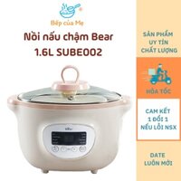 Nồi Nấu Chậm 1,6L Bear Chính Hãng Đa Năng Nấu Cháo, Chưng Yến Bản Quốc Tế - SUBE002, Shop Bếp Của Mẹ