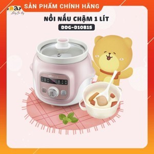 Nồi nấu chậm Bear DDG-D10B1S 1 Lít