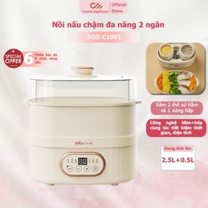 Nồi nấu chậm Bear DDZ-C10V1