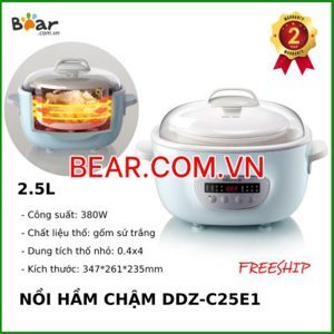 Nồi nấu chậm Bear DDZ-C25E1