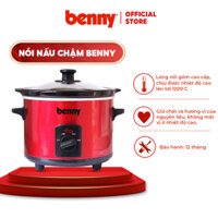 Nồi Nấu Chậm Benny/Nồi kho cá/ Nồi hầm BSL-25A dung tích 2.5L-200W, kho cá, nấu cháo, hầm,chưng yến, ninh các món…