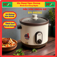 Nồi nấu chậm cơ Bennix BN-68KC, nồi hầm cháo cho bé, hầm gà, kho cá Lõi Sứ cao cấu điều khiển cơ Bảo hành 24 tháng