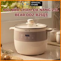 Nồi nấu chậm đa năng 2.5L Bear DDZ-B25Q3 - Hàng Chính Hãng