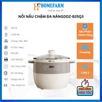 Nồi nấu chậm đa năng 2.5L Chính hãng Bear Việt Nam  DDZ-B25Q3