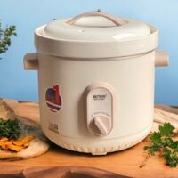 Nồi Nấu Chậm Đa Năng, Nồi Chưng Yến Nấu Cháo Hầm Xương Kho Thịt Cá Bennix 3L BN-68KC