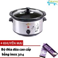 Nồi nấu chậm hầm kho nấu cháo dinh dưỡng 3.5 lít BBcooker BS35 - Tặng bộ thìa đũa