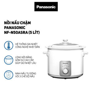 Nồi nấu chậm Panasonic NF-N50ASRA - 5 lít