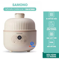 Nồi Nấu Chậm Samono SW-SCB08 Tiện Lợi Cho Bữa Ăn Gia Đình