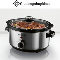 Nồi Nấu Chậm Silvercrest, Nồi Hầm, Nồi Kho Cá, Dung Tích 3,5L, Nhập Đức, BH 12 Tháng, giadungnhapkhau19
