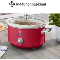 Nồi Nấu Chậm SWAN, Nồi Hầm, Nồi Nấu Cháo, Dung Tích 3,5L, Nhập Đức, BH 12 Tháng, giadungnhapkhau19