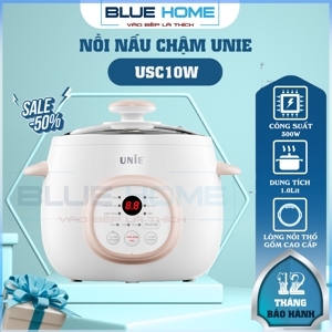 Nồi nấu chậm Unie USC10W, 1L