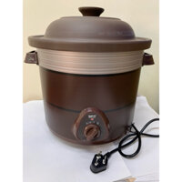 Nồi nấu chậm,hầm chậm,nấu cháo ,kho cá dung tích 6 lít ,ruột đất sét tím nung, nên nấu  ăn rất ngon.