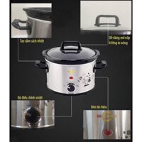 Nồi nấu cháo chậm BB cooker hàn quốc 2,5 lít