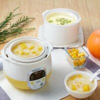 Nồi nấu cháo chậm bear 0,8 lít và 1.6 lít chính hãng, nấu cháo,chưng yến giữ trọn dinh dưỡng cho món ăn của bạn