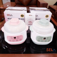 Nồi nấu cháo chậm cho bé ăn dặm SEKA GT68 đăng năng thiết kế sang trọng tinh tế BH 12. Nồi Chưng Yến Hấp Cách Thuỷ Cao C