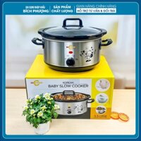 Nồi Nấu Cháo Chậm Đa Năng Hàn Quốc Bb Cooker 1,5l, 2,5l, 3,5l - Hàng Chính Hãng