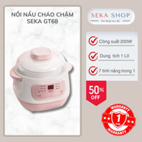 Nồi nấu cháo chậm Seka GT68, nồi nấu cháo ăn dặm cho bé, giữ được nhiều chất dinh dưỡng