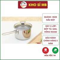 Nồi nấu cháo cho bé 3 lớp fivestar, chảo sâu lòng size 12cm, quánh inox nấu bột, hàng chính hãng bảo hành 5 năm