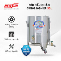 Nồi nấu cháo công nghiệp NEWSUN 30L - (Gía bán chưa bao gồm phí Newsun vận chuyển) - Nấu cháo nhanh - Bảo hành 12 tháng