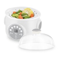 Nồi nấu cháo hầm cách thủy thông minh 2 tầng cho bé FatzBaby 1.0L - STEW 2 - FB9110ZT