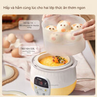 Nồi Nấu Cơm Điện Nồi Nấu Cháo Gia Dụng Nồi Ăn Dặm Cho BébbNồi Hầm Gốm Sứ Yến Sào