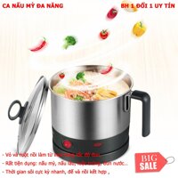 Nồi nẩu điện mini Nồi nấu siêu tốc Happy Call cho bạn bữa trưa vui vẻ ngay tại văn phòng tặng khay hấp trứng tiện dụng bảo hành uy tín 1 đổi 1