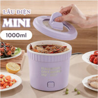 Nồi Nấu Mì Mini Đa Năng Dung Tích 1L, Bát điện Mini, Nồi Điện Nấu Mì, Nồi Cơm Điện Mini Nhỏ Gọn