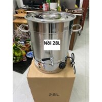 Nồi nấu nước chè xanh chạy điện 28L - Bảo hành 12 tháng