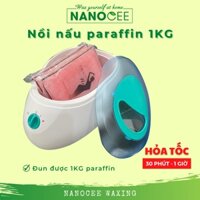 Nồi Nấu Paraffin NANOCEE-1KG Ủ Chân Tay Mềm Mại, Căng Mịn, Giữ Ẩm Cho Da Tránh Khô Ráp, Nứt Nẻ