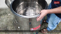 Nồi nấu phở 100 lít công nghệ mâm nhiệt