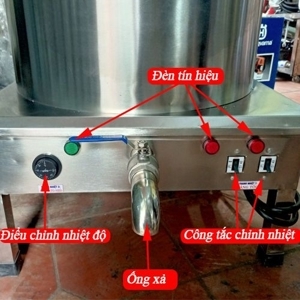 Nồi nấu phở điện liền nồi DL-150L (inox 304)