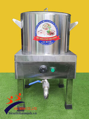 Nồi nấu phở điện liền nồi DL-20L (inox 304)