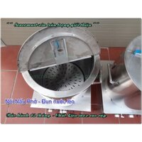 Nồi nấu phở giá rẻ 50l inox , bền , đẹp tại hà nội