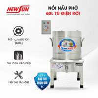 Nồi nấu phở NEWSUN 60L tủ điện rời, (Gía bán chưa bao gồm phí Newsun vận chuyển) + Tặng 1 thanh nhiệt đi kèm