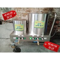 Nồi  Nấu Phở - Nồi Phở Điện Liền Dung Tích 20 - 70L An Thái Bình Cao Cấp - Nồi Nấu Nước Phở