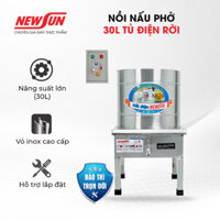 Nồi Nấu Phở Tủ Điện Rời Công Nghiệp NEWSUN 30L - Hàng Chính Hãng