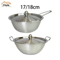 Nồi nấu Ramen Hàn Quốc có nắp nồi đa chức năng dung tích lớn cho nhà hàng Cắm trại cà ri