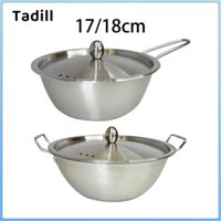 Nồi nấu Ramen Hàn Quốc có nắp nồi đa chức năng dung tích lớn cho nhà hàng Cắm trại cà ri