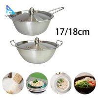 Nồi nấu Ramen Hàn Quốc có nắp nồi đa chức năng dung tích lớn cho nhà hàng Cắm trại cà ri