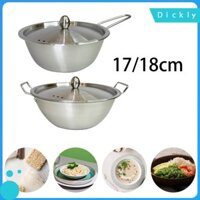 Nồi nấu Ramen Hàn Quốc có nắp nồi đa chức năng dung tích lớn cho nhà hàng Cắm trại cà ri