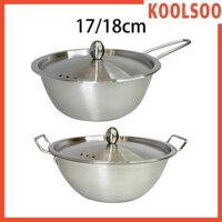 Nồi nấu Ramen Hàn Quốc có nắp nồi đa chức năng dung tích lớn cho nhà hàng Cắm trại cà ri