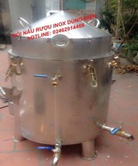 Nồi Nấu Rượu Bằng Điện 10 Kg Inox VinSun