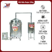 Nồi nấu rượu bằng điện 20kg