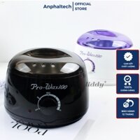 Nồi Nấu Sáp Nến Paraffin Wax Lông Pro Wax 100 Cao Cấp Chống Dính-Tặng Kèm Que Gỗ Phết Sáp