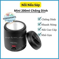 Nồi nấu sáp wax lông MINI nhỏ gọn Cao Cấp, nồi đun sáp dùng để wax lông nách tay chân, triệt râu ria mép